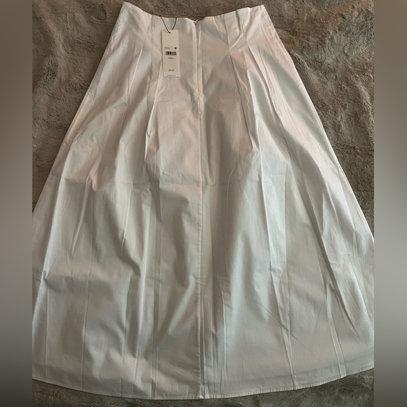 NEW! Calvin Klein Stretch Poplin Long Skirt - Picture 6 of 9